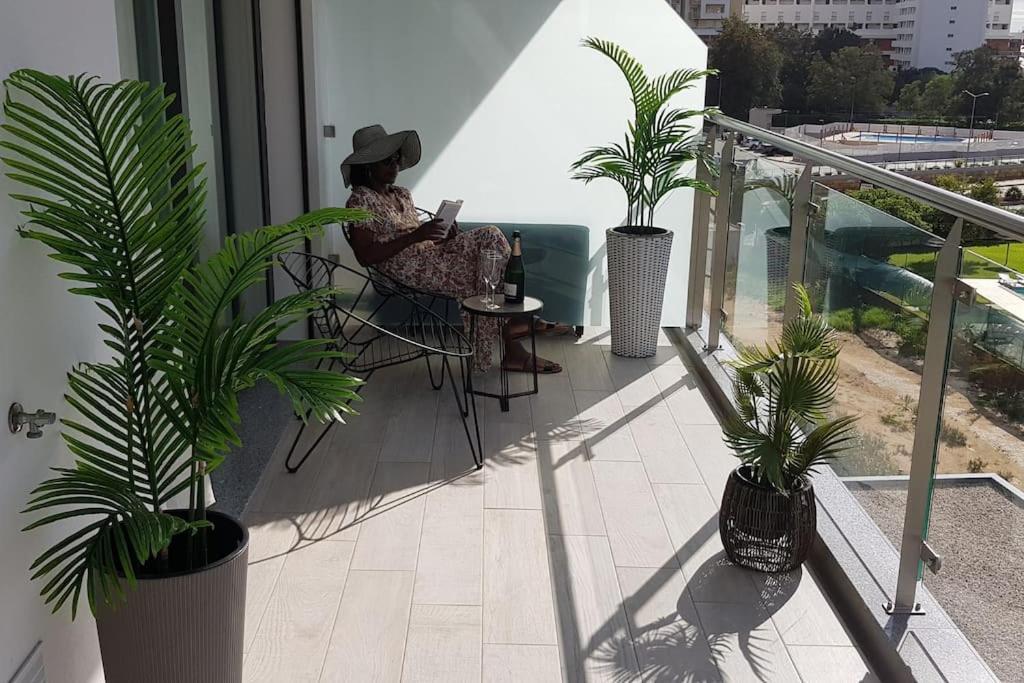 Charming Apartment Monte Residence On Top Floor. Portimao Luaran gambar